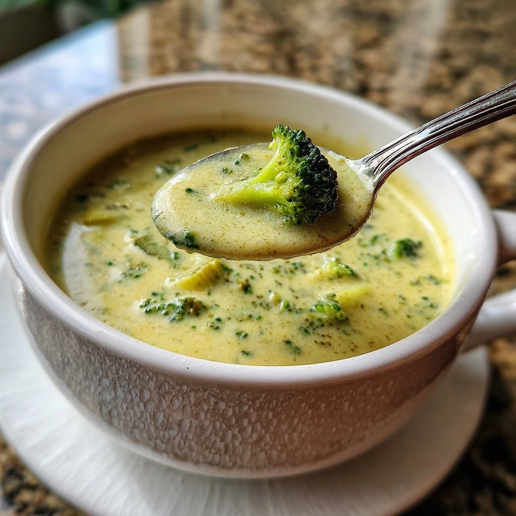 Blumenkohlsuppe mit Brokkoli und Lauch