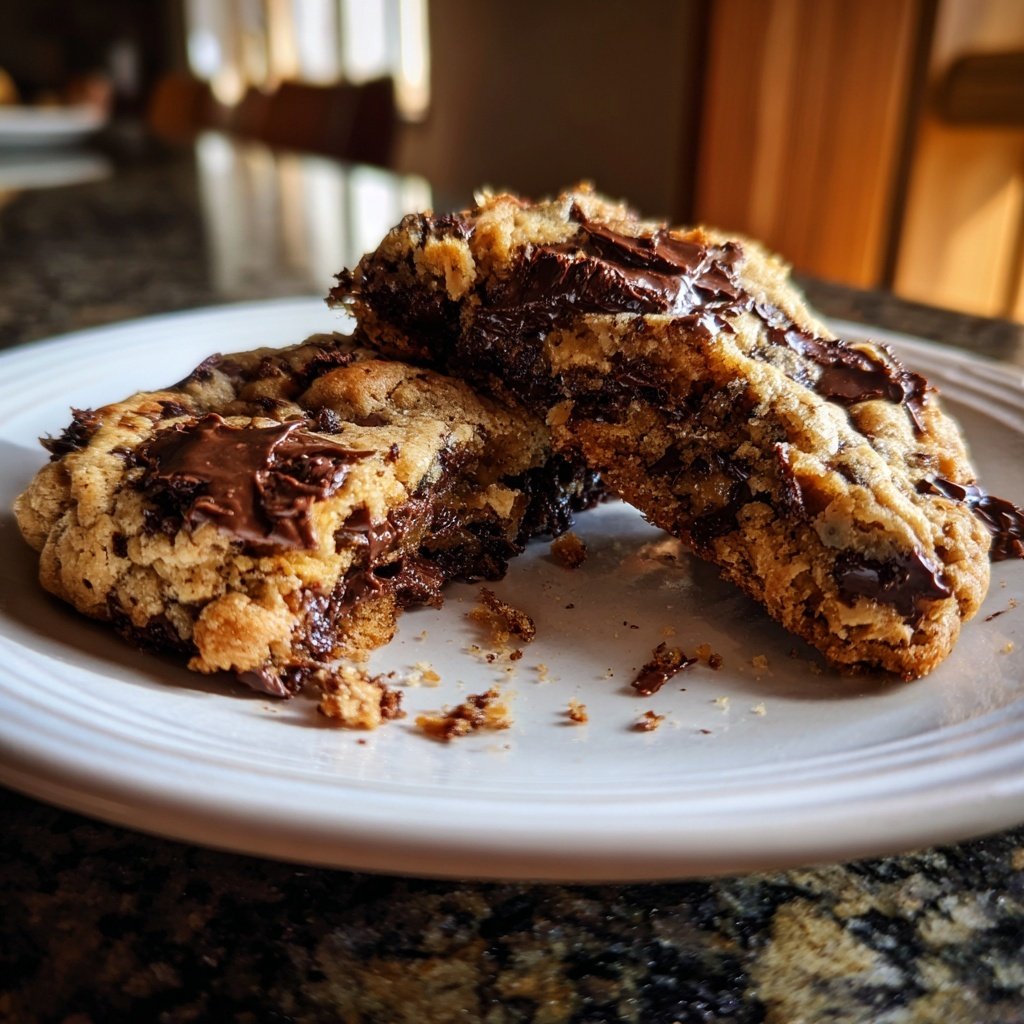 Cookies mit Erdnussbutter und Kakao