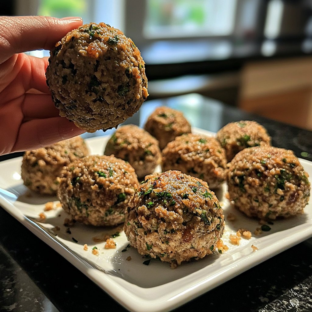 Protein Bällchen ohne Honig