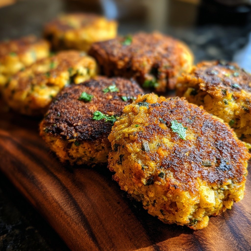 Kichererbsenfrikadellen