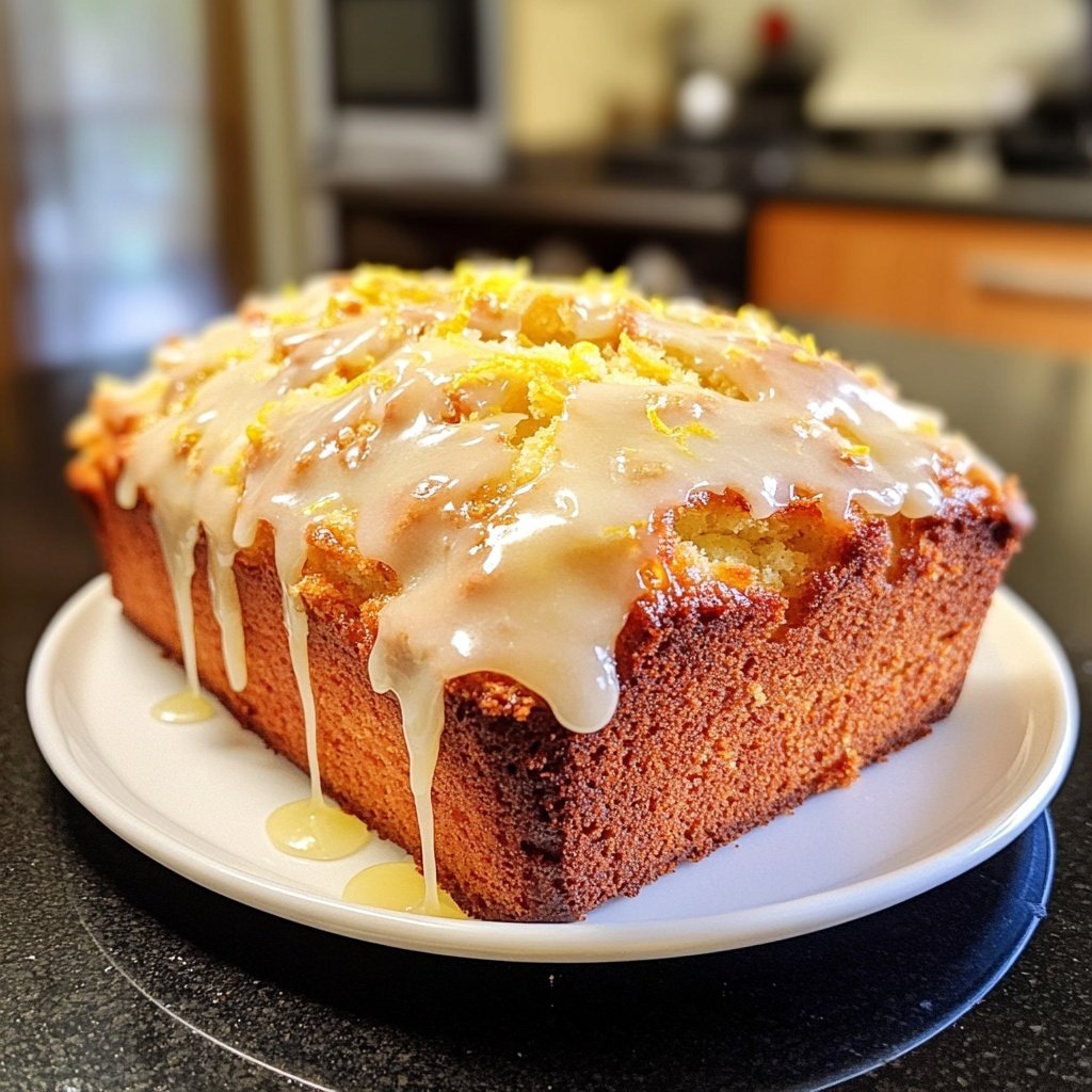 Zitronenkuchen für Gäste