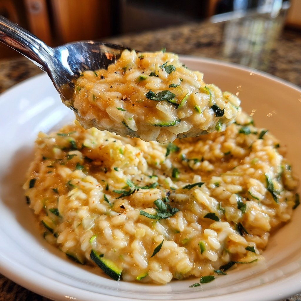 Risotto mit Zucchini