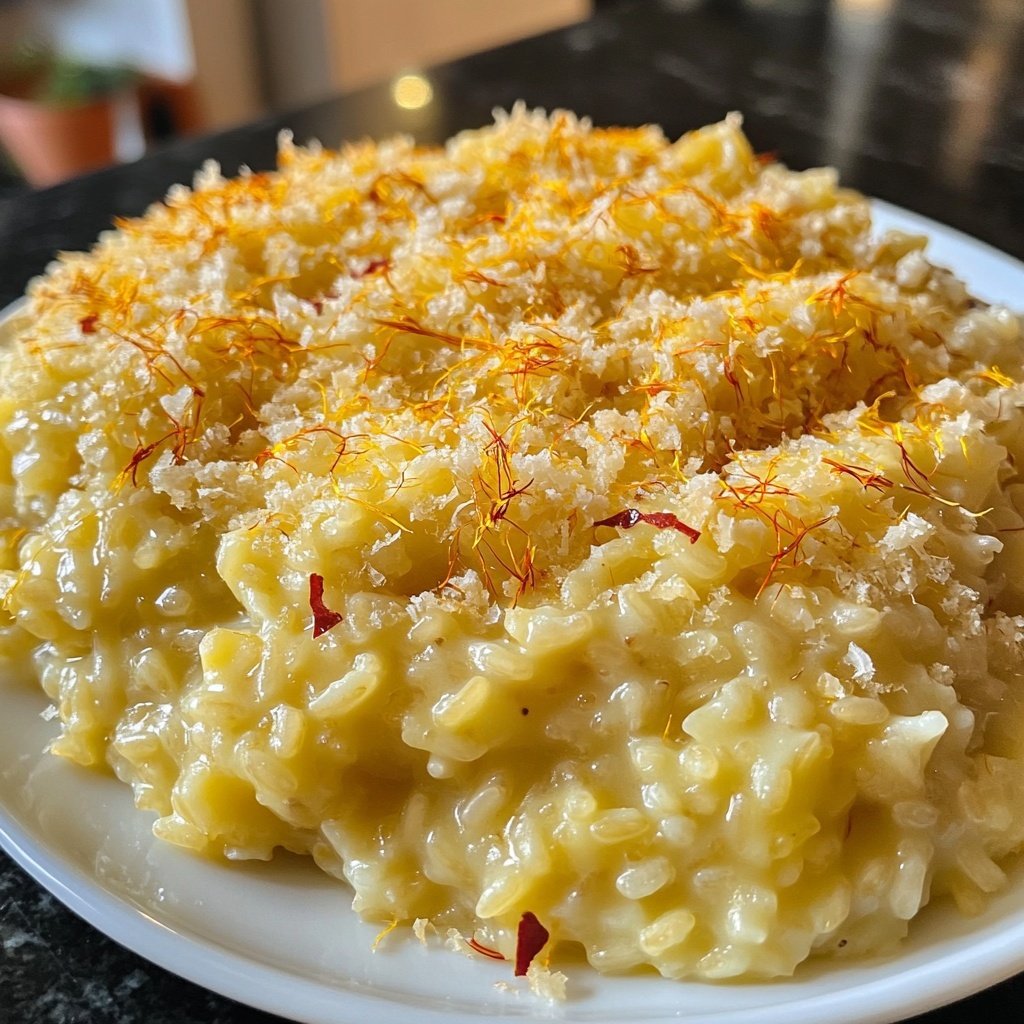 Risotto mit Safran