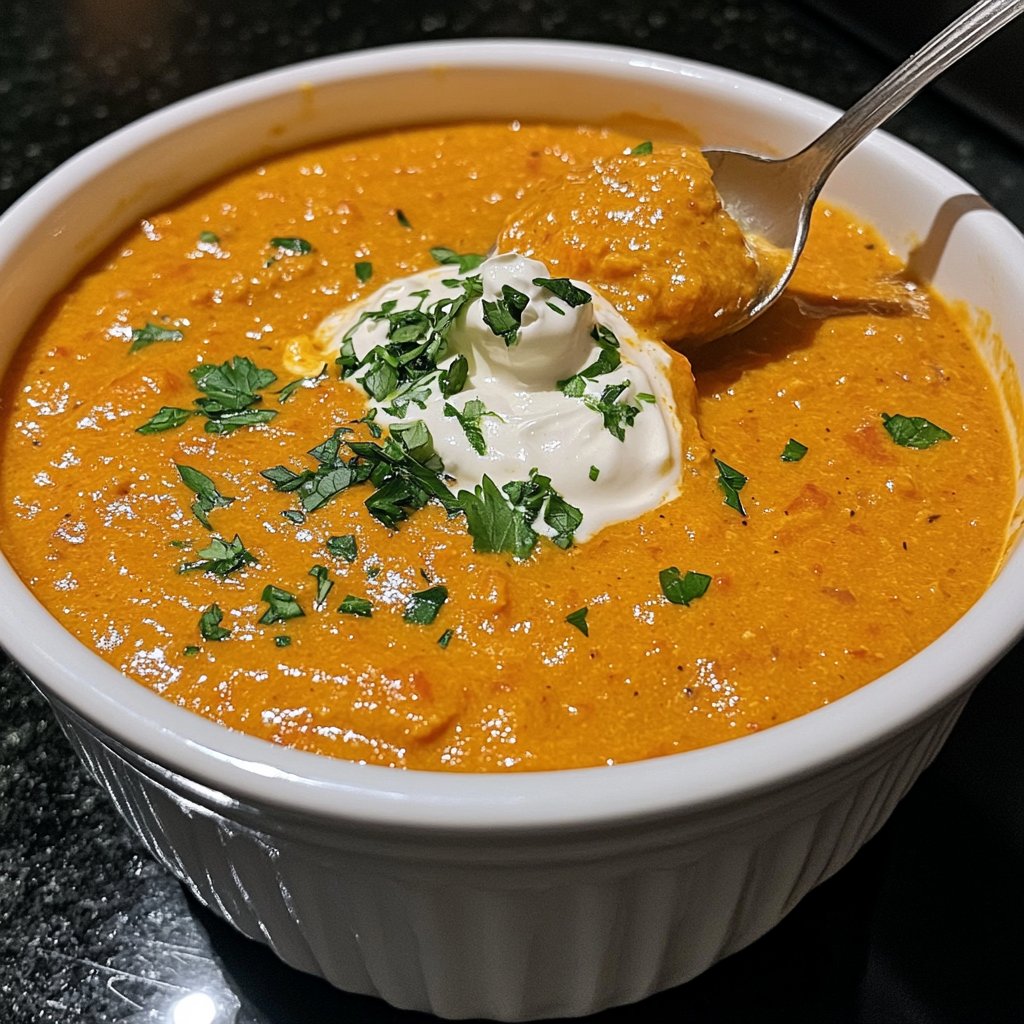 Kürbissuppe mit Ingwer