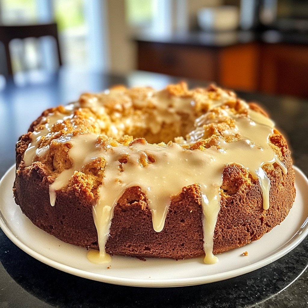 Zitronenkuchen mit Zuckerguss